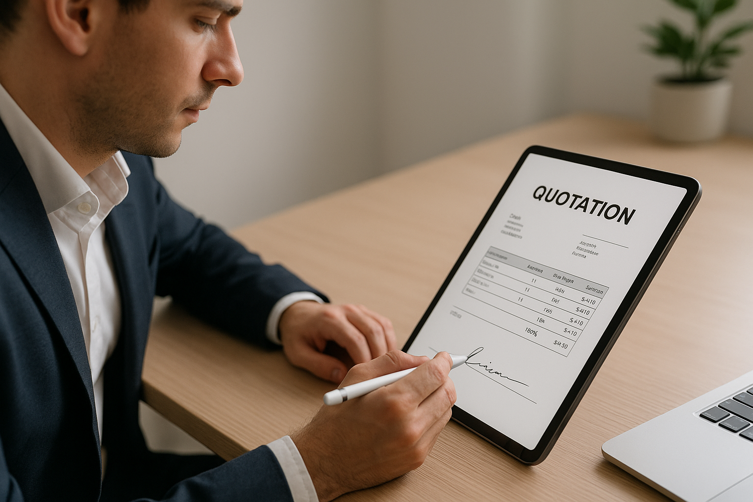Cómo lograr que un cliente firme una cotización sin verse en persona