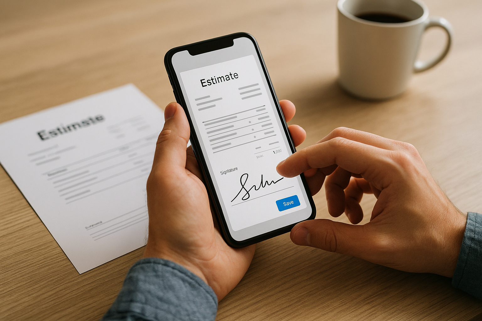 Get Estimates Approved on the Go: Mobile Client Signatures Made Easy