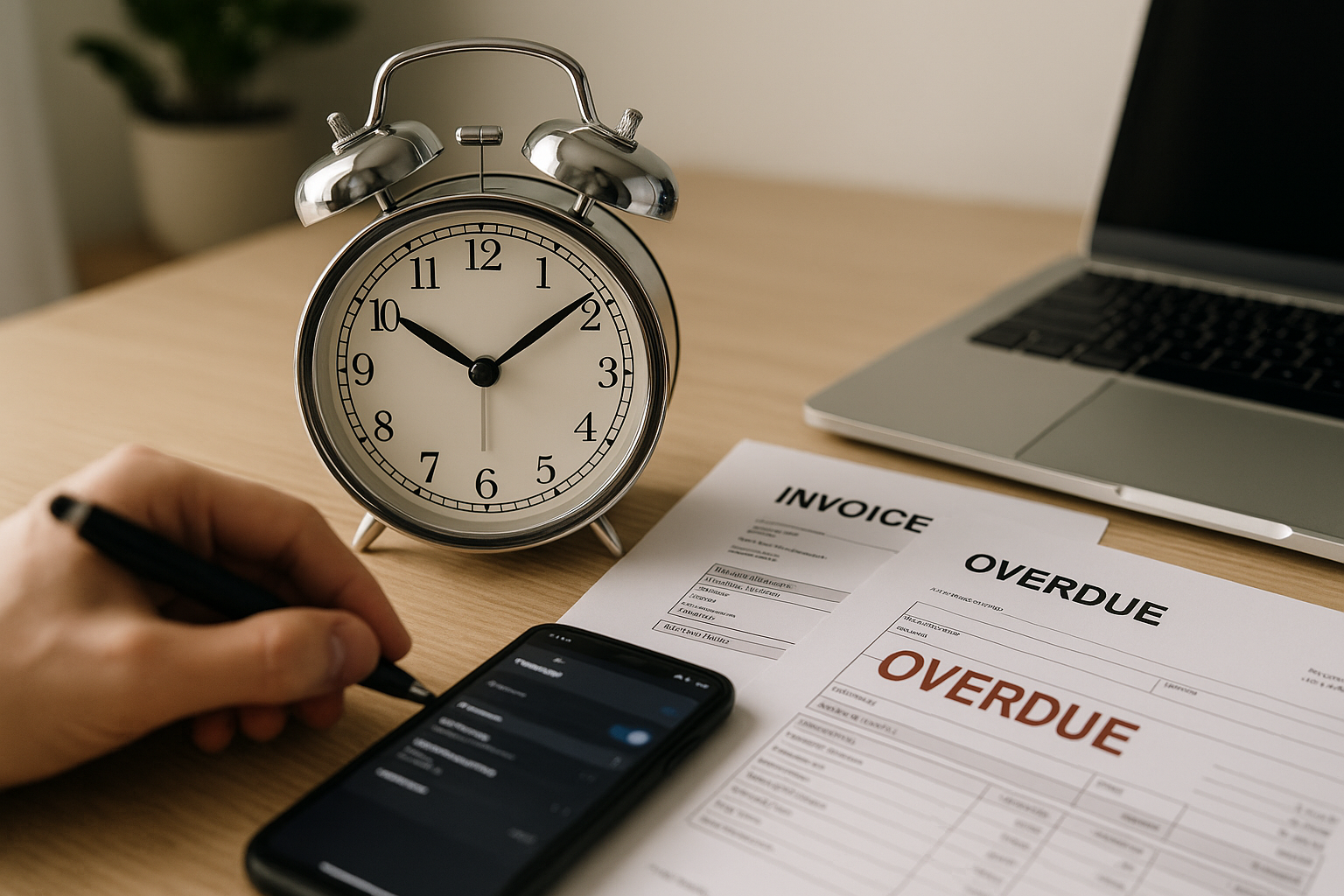 Never Miss a Payment: How to Set Automatic Reminders for Overdue Invoices
